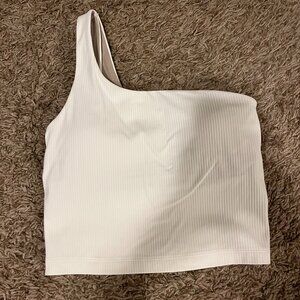 Lululemon One-Shoulder Crop Top